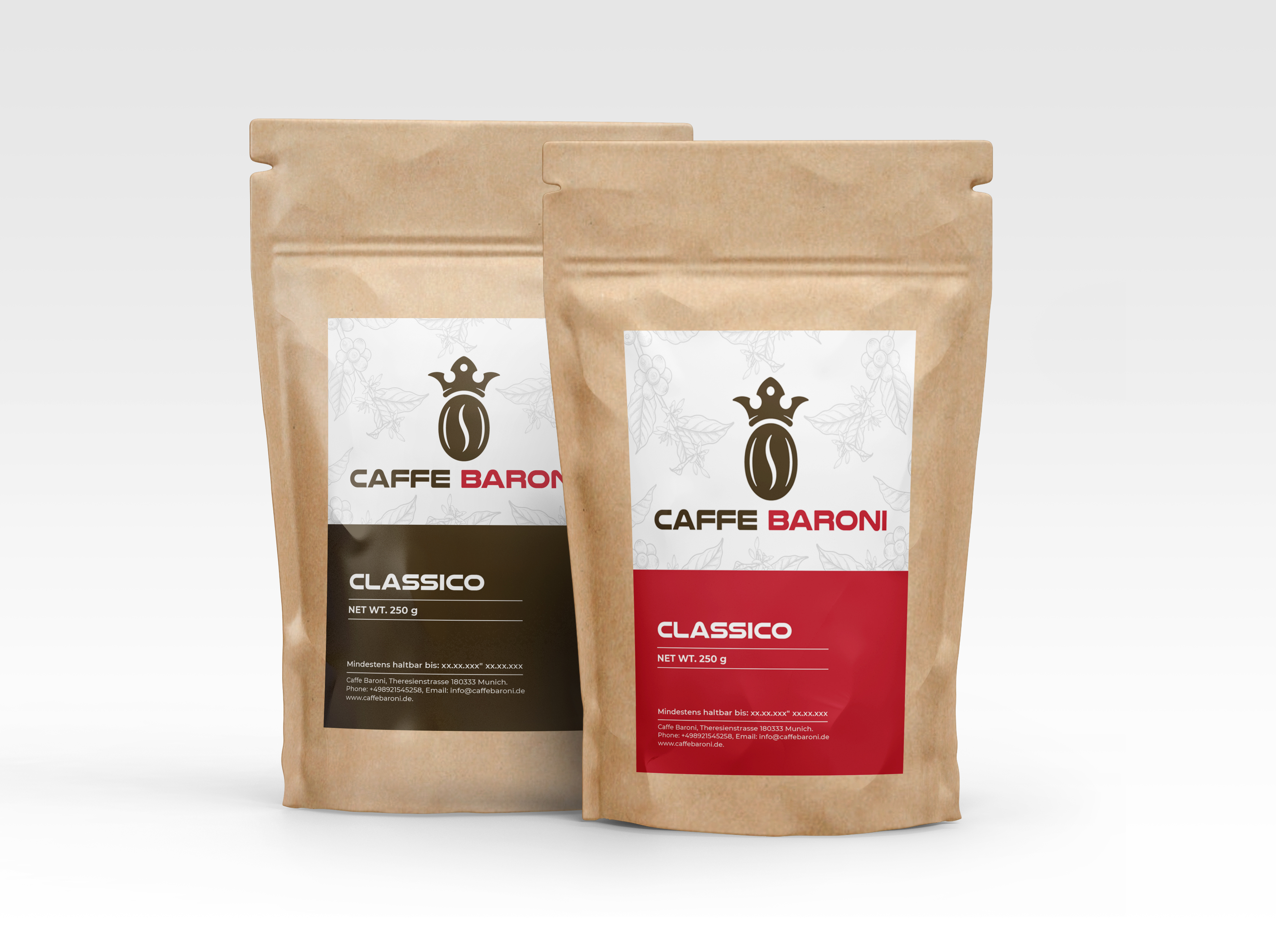 Caffe Baroni CLASSICO 250 Gramm